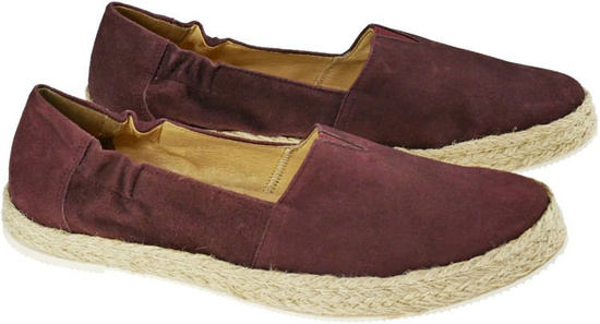 LAN-KARS  D383-149-WEL espadryle BURGUND